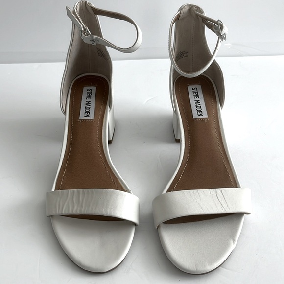 Steve Madden Shoes Women Block Heel Ankle Strap Low Heel Pump Sandals Size 9 New - Picture 6 of 10